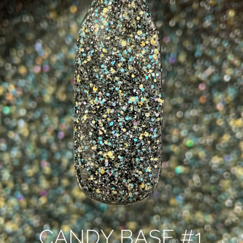 Candy Base — світловідбиваюча база з шестигранниками #1
